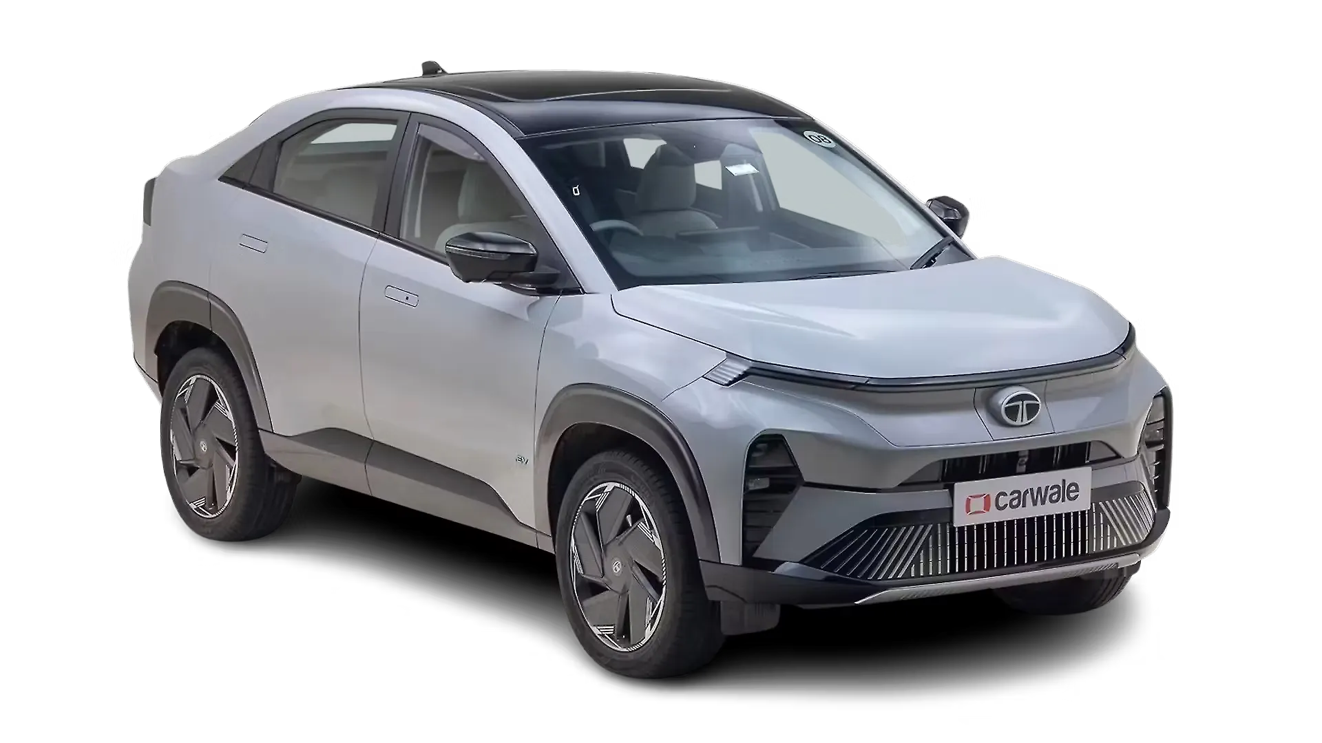 Tata Curvv EV — front three-quarter view