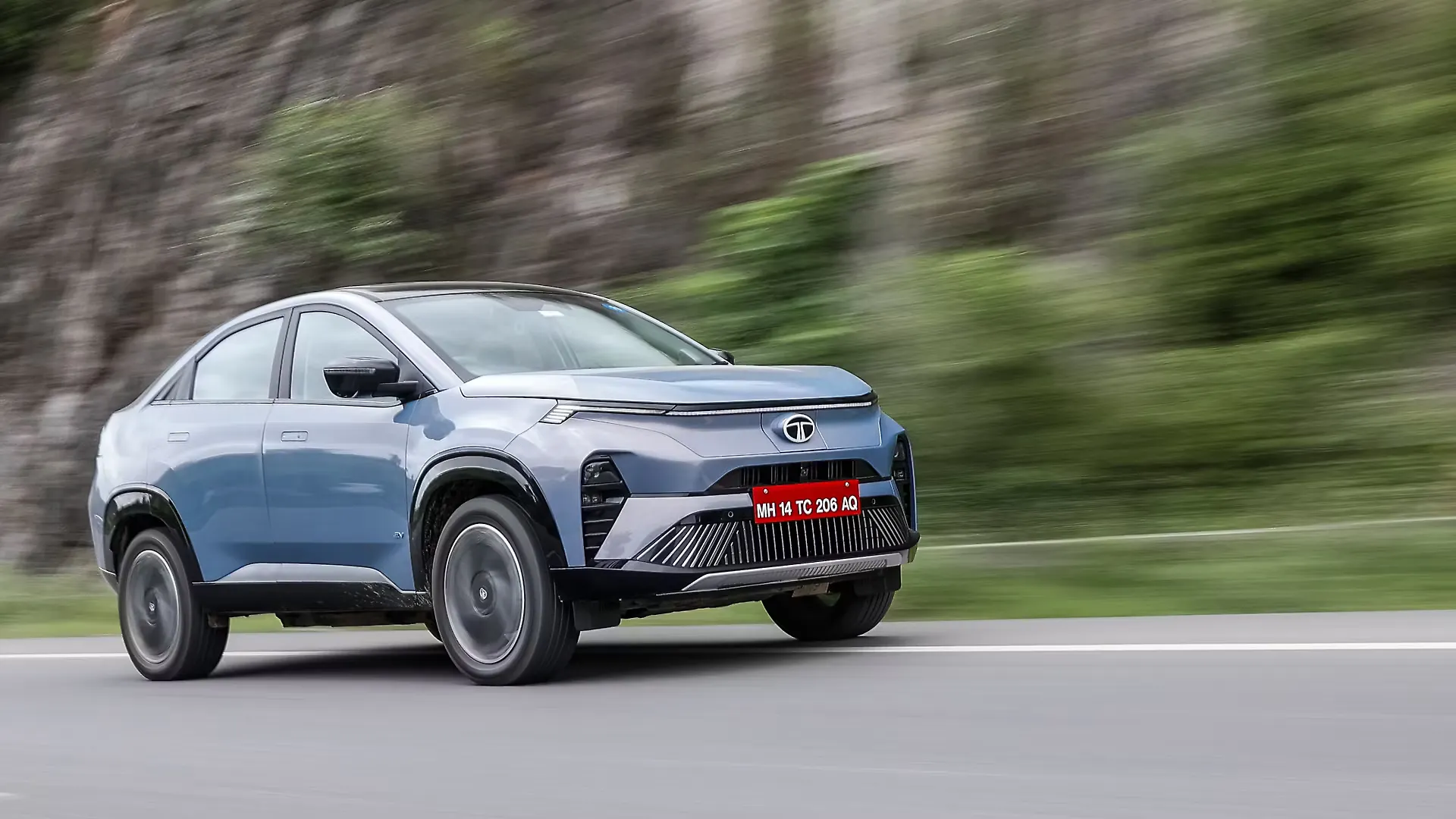 Tata Curvv EV rear view