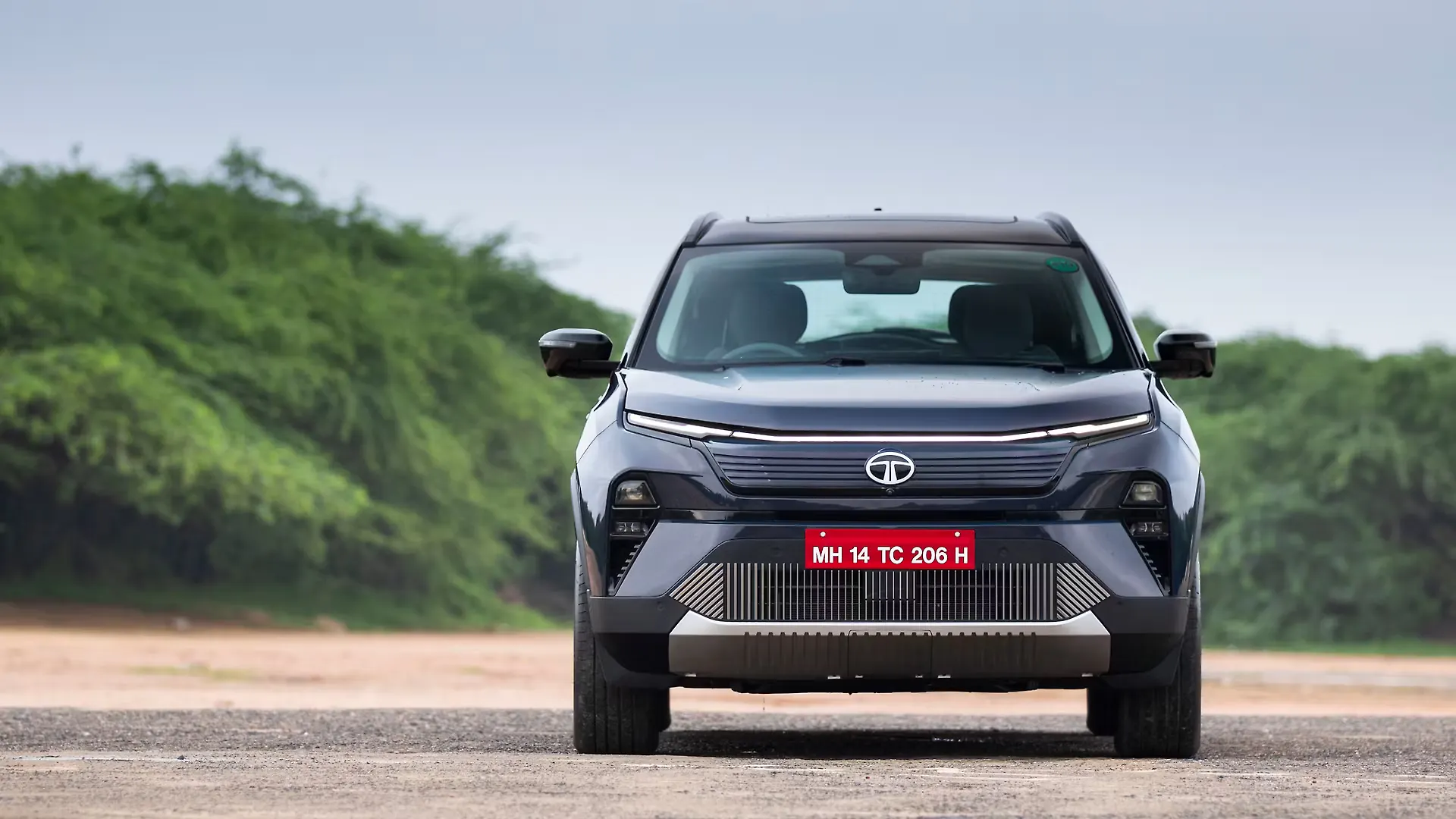 Tata Harrier EV — front view