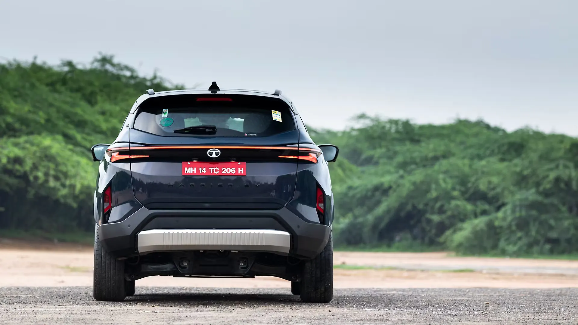 Tata Harrier EV rear view